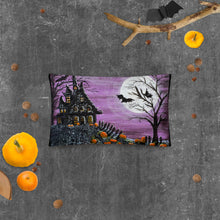 Nightscape Halloween Pillow